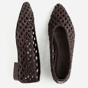 Madewell | The Ruth Brown Woven Flat NIB